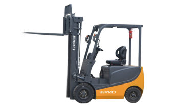 EKKO EK20R 4 Wheel Electric Forklift, 4500 lb Cap., 216″ Lift Ht. 48V