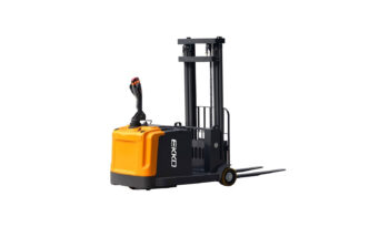 EKKO EK14 Counterbalanced Walkie Stacker 3300 lb Cap., 118″ Ht., SIDE-SHIFT